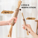 38cm Extra Large Silvervine Cat Toy Kitten Teeth Cleaning Dental Toy - Trustpick