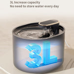 3L Electric Pet Water Dispenser Automatic Cat Water Fountain Mute Water Feeder Bowl - Trustpick
