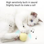 3pcs Funny Cat Toy Ball Simulation Animal Vocal Ball - Trustpick
