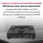 4 - Channel RFID Reader / Writer with Impinj E710 Module, Fixed UHF Industrial Long - Range Reader for Warehouse Management - Trustpick