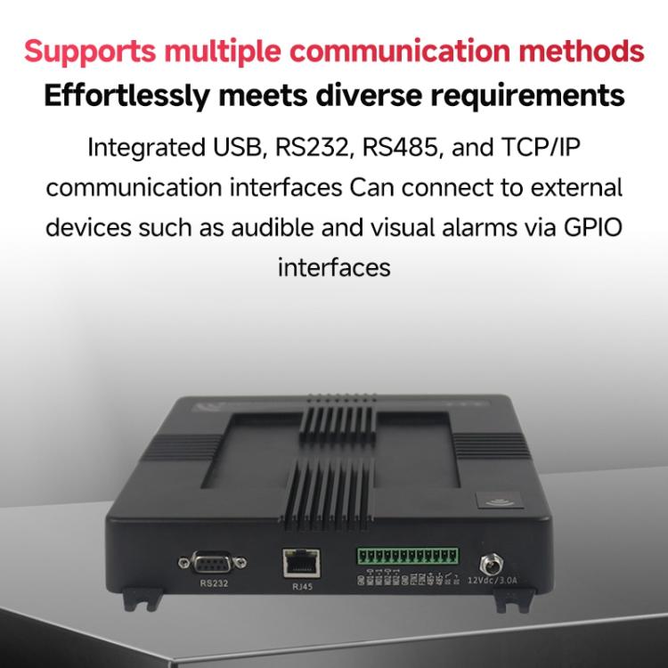 4 - Channel RFID Reader / Writer with Impinj E710 Module, Fixed UHF Industrial Long - Range Reader for Warehouse Management - Trustpick