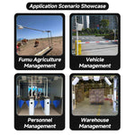 4 - Channel RFID Reader / Writer with Impinj E710 Module, Fixed UHF Industrial Long - Range Reader for Warehouse Management - Trustpick