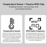 4 - Channel UHF RFID Reader Writer, MODBUS Passive Temperature Sensor Reader for Electric Power Monitoring - Trustpick