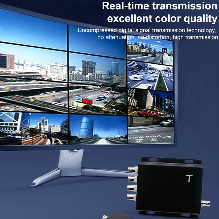 4 Channel Video Multiplexer Transmitter and Receiver - Trustpick