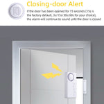 4 in 1 Door Magnet Refrigerator Delayed Door Closing Bell Anti - theft Alarm (3V) - Trustpick