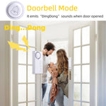 4 in 1 Door Magnet Refrigerator Delayed Door Closing Bell Anti - theft Alarm (3V) - Trustpick