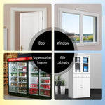 4 in 1 Door Magnet Refrigerator Delayed Door Closing Bell Anti - theft Alarm (3V) - Trustpick