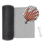 40x300cm Hexagonal Plastic Fence Gardening Flower Poultry Enclosure - Trustpick