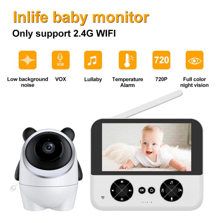 4.3 Inch IPS HD Display 720P Baby Monitor - Trustpick