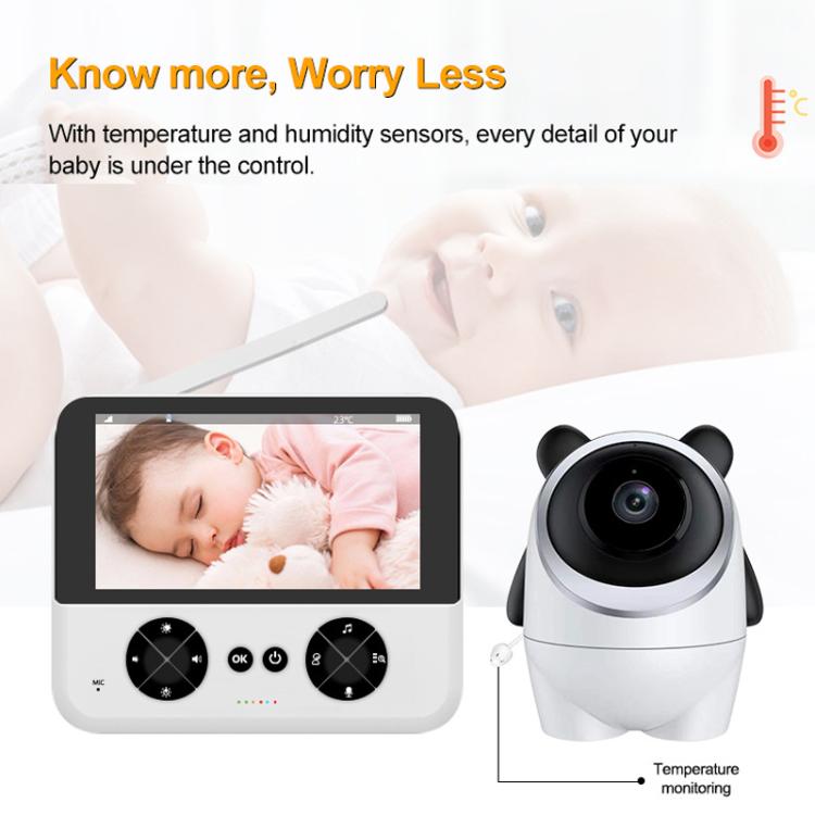 4.3 Inch IPS HD Display 720P Baby Monitor - Trustpick