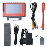 430ACT 4.3 Inch HD Surveillance Tester Analog/Coaxial AHD/TVI/CVI 8MP Supported Engineering Tool - Trustpick