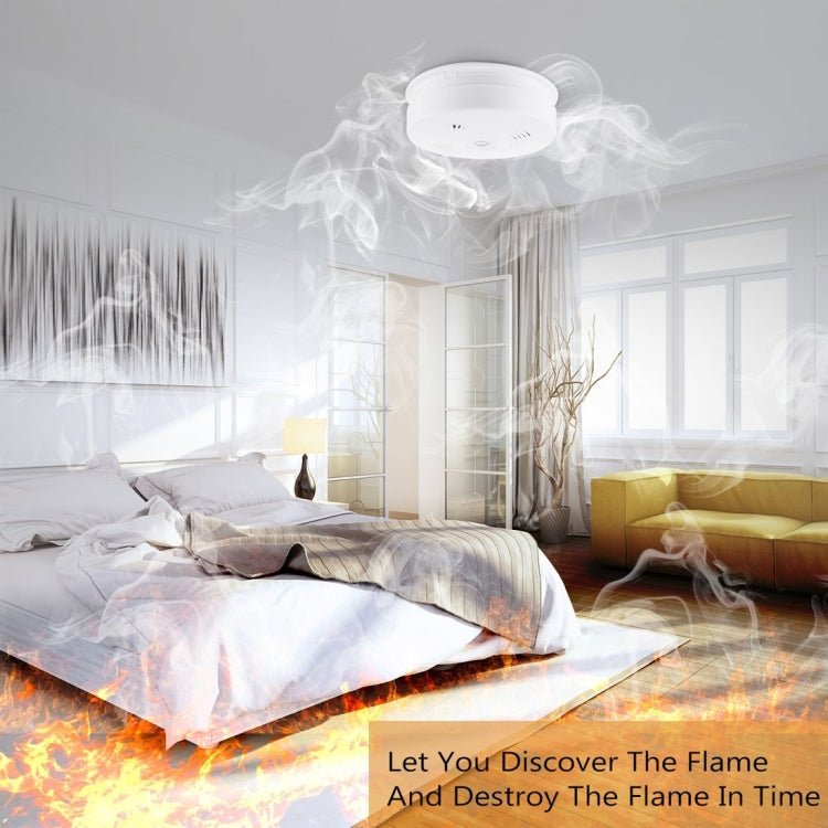 433MHz Photoelectronc Smoke and Heat Detector - Trustpick