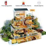 433MHz Photoelectronc Smoke and Heat Detector - Trustpick