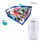 433MHz Wide Angle Wireless PIR Detector - Trustpick