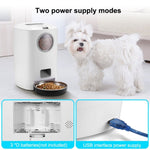 4.5L Smart Pet Cat Dog Bowl Food Automatic Dispenser Feeder With Timer Auto Electronic Feeder With Metal Food Tray - Trustpick