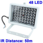48 LED Auxiliary Light for CCD Camera, IR Distance: 50m (ZT - 48W) , Size: 9x12.5x8cm - Trustpick