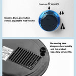 4L Reptile Humidifier Fogger Cool Mist Fog Mister with Tube for Tortoise Habita - Trustpick