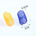 4pcs / Pack Colorful Spring Cats Self - Exciting Coil Toys - Trustpick