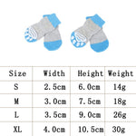 4pcs/pack HCPET M1911 Dog Indoor Car Cotton Socks Pet Anti - Scratch Socks - Trustpick
