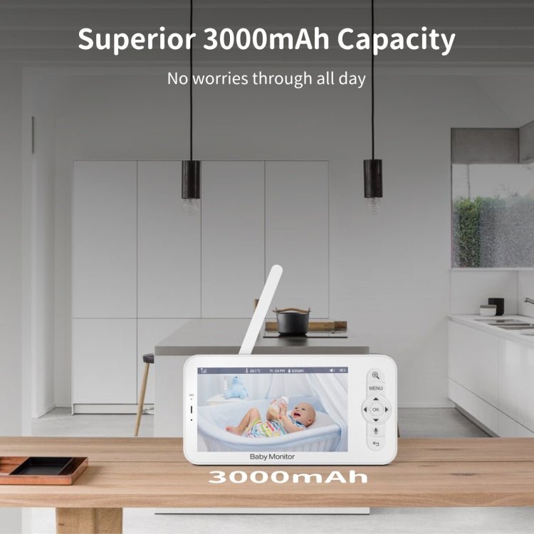 5 Inch HD Baby Monitor Wireless Wifi Baby Care Camera - Trustpick