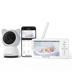 5 Inch HD Baby Monitor Wireless Wifi Baby Care Camera - Trustpick