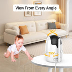 5 inch LCD Screen Auto Night Vision Baby Monitor - Trustpick