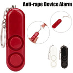 5 PCS 120dB Loud Volume Women Anti - Wolf Alarm Keychain, Random Color Delivery - Trustpick