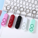 5 PCS 120dB Loud Volume Women Anti - Wolf Alarm Keychain, Random Color Delivery - Trustpick