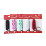 5 PCS 120dB Loud Volume Women Anti - Wolf Alarm Keychain, Random Color Delivery - Trustpick