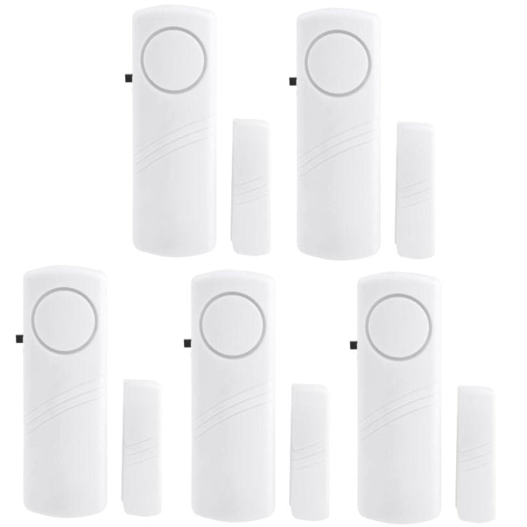 5 PCS Door Window Wireless Burglar Alarm Door Magnetic Alarm Household Safety Equipment - Trustpick