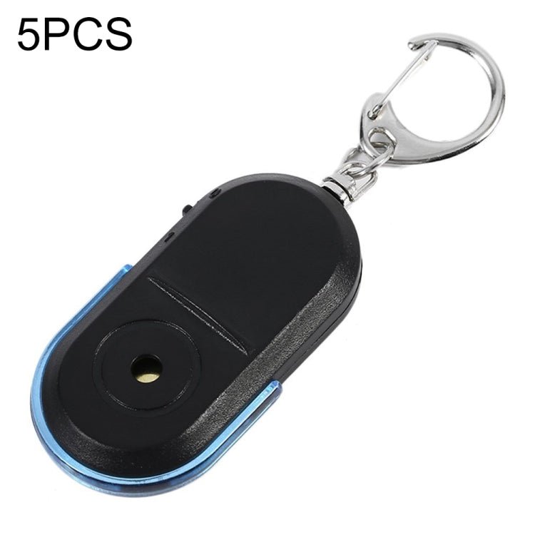 5 PCS Portable Anti - Lost Alarm Key Finder Wireless Whistle Sound LED Light Locator Finder - Trustpick