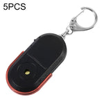 5 PCS Portable Anti - Lost Alarm Key Finder Wireless Whistle Sound LED Light Locator Finder - Trustpick