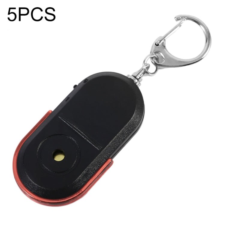 5 PCS Portable Anti - Lost Alarm Key Finder Wireless Whistle Sound LED Light Locator Finder - Trustpick
