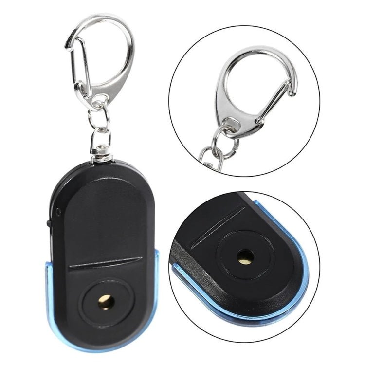 5 PCS Portable Anti - Lost Alarm Key Finder Wireless Whistle Sound LED Light Locator Finder - Trustpick