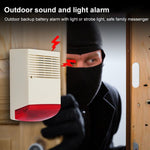 50W Outdoor High Power Wired Siren Flashlight - Trustpick