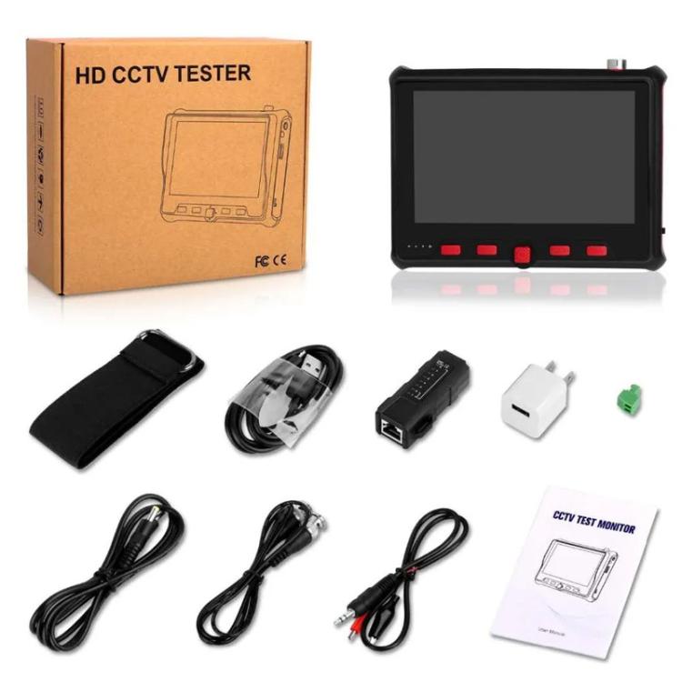 5200ACT - PTZ 4.3 Inch Engineering Tester Coaxial AHD/TVI/CVI Analog Video Surveillance Tester - Trustpick