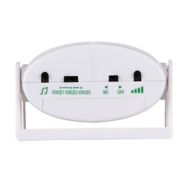 5301 Wireless Infrared Motion Sensor Welcome Alarm Intelligent Greeting Warning Doorbell, IR Distance: 10m - Trustpick