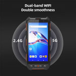 5.5 inch Android 10 IP65 RFID Handheld Industrial Data Terminal Barcode Scanner, Style: NFC UHF + 2D Head - Trustpick