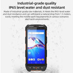 5.5 inch Android 10 IP65 RFID Handheld Industrial Data Terminal Barcode Scanner, Style: NFC UHF + 2D Head - Trustpick