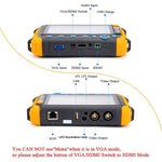 5800ACT - VH 5 Inch Large Screen Engineering Treasure Coaxial AHD / TVI / CVI 8MP Analog Video Surveillance Tester, US Plug - Trustpick
