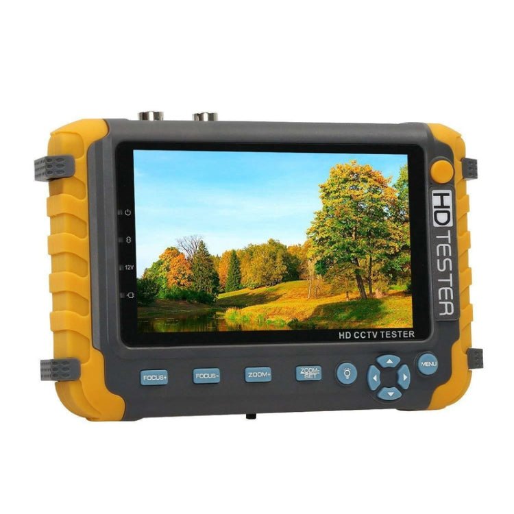 5800ACT - VH 5 Inch Large Screen Engineering Treasure Coaxial AHD / TVI / CVI 8MP Analog Video Surveillance Tester, US Plug - Trustpick