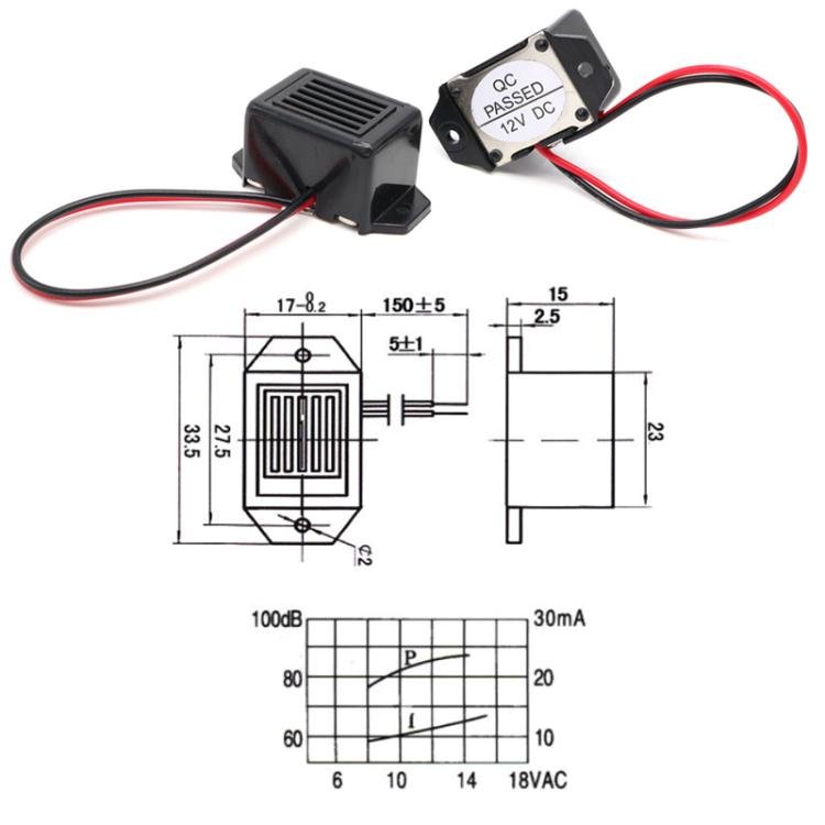 5pcs Active Mechanical Piezoelectric Rat Insect Repellent Buzzer - Trustpick