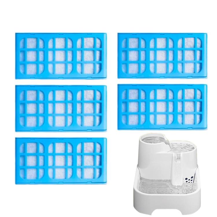 5pcs /Pack Filter For Cate Mate Pet Fountain Multi - Cycle Filtration Cartridge - Trustpick