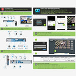 633H2 / IP 3.6mm 2MP Lens Full HD 1080P Outdoor Security Camera IP66 Waterproof Bullet Surveillance Camera with 20 Meter Night Vision Function - Trustpick