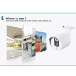 633W/AHD H.264 HD 720P 1/4 inch 1.0 Mega Pixel Array Bullet Camera, Support Night Vision / Motion Detection, IR Distance: 20m - Trustpick