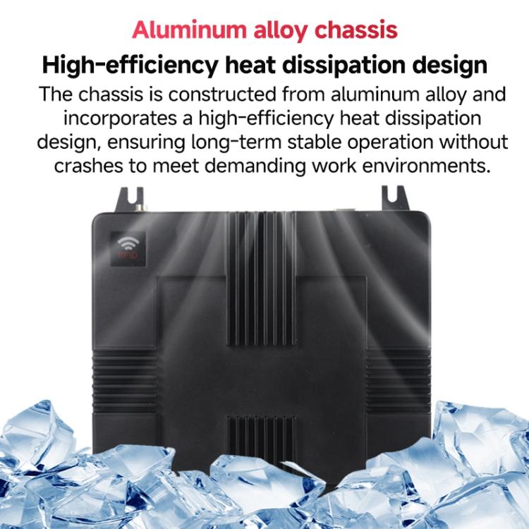 8 - Channel RFID Reader / Writer with Impinj E710 Module, Fixed UHF Industrial Long - Range Reader for Warehouse Management - Trustpick