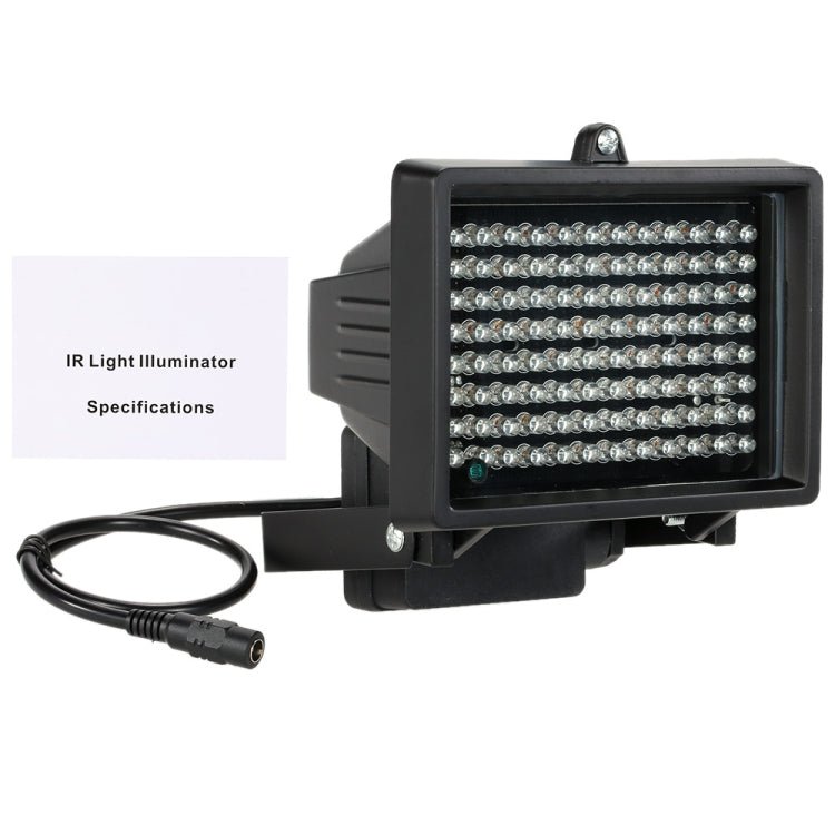 96 LED Auxiliary Light for CCD Camera, IR Distance: 100m (ZT - 496WF) , Size: 13x16.8x11cm - Trustpick
