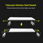 XY-15N/K Aquarium Glass Fish Tank LED Aquatic Bracket Lamp, US Plug, XY-15N/K