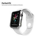 For Apple Watch Series 3 / 2 / 1 38mm Transparent PC Protective Case, For Apple Watch Series 3 / 2 / 1 38mm