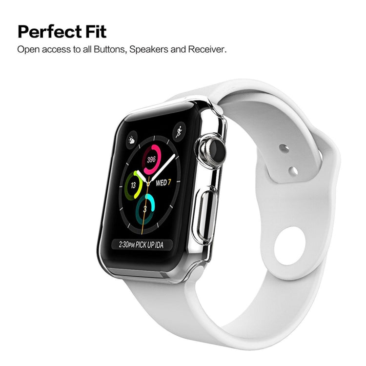 For Apple Watch Series 3 / 2 / 1 42mm Transparent PC Protective Case, For Apple Watch Series 3 / 2 / 1 42mm